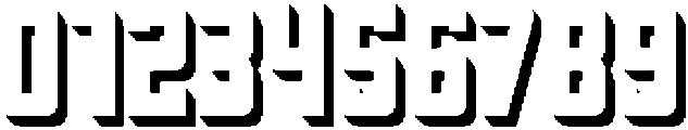 Oxyden Shadow Bold otf (700) Font OTHER CHARS