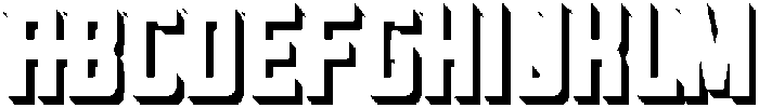 Oxyden Shadow Bold otf (700) Font UPPERCASE