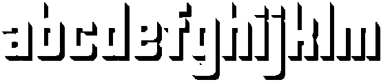 Oxyden Shadow Bold otf (700) FONT