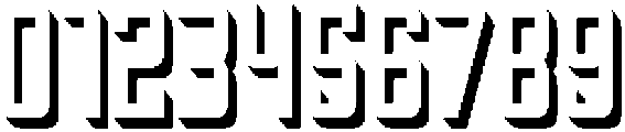 Oxyden Shadow otf (400) Font OTHER CHARS