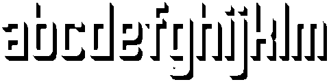 Oxyden Shadow otf (400) FONT