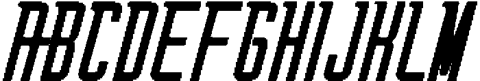 Oxyden Slant Light otf (300) Font UPPERCASE