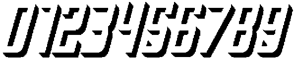 Oxyden Slant Shadow otf (400) Font OTHER CHARS