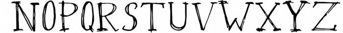 OXYA Cyrillic/Greek Handcrafted Font Font UPPERCASE