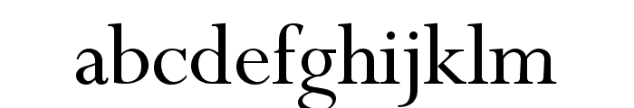 Oxford Font LOWERCASE