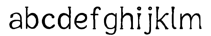 Oxygetrompal Medium Font LOWERCASE