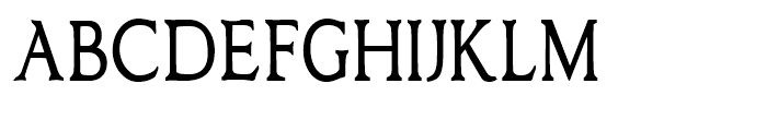 Oxonia Roman Condensed Bold Font UPPERCASE
