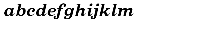 Oxtail Bold Italic Font LOWERCASE