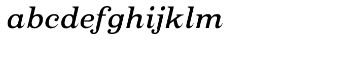 Oxtail Medium Italic Font LOWERCASE