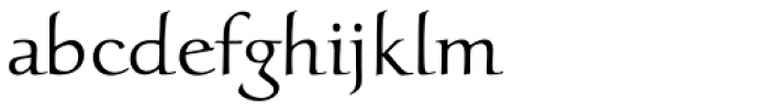 Oxalis Std Regular Font LOWERCASE