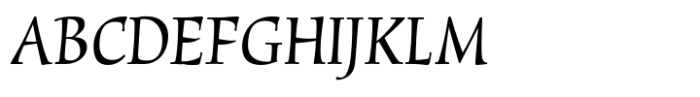 Oxford Std Regular Font UPPERCASE