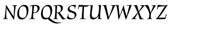 Oxford Std Regular Font UPPERCASE