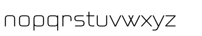 Oxona Light Font LOWERCASE