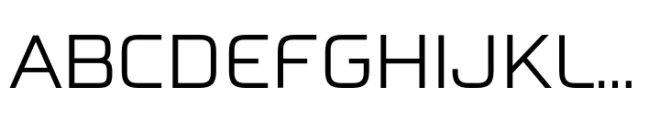 Oxona Regular Font UPPERCASE