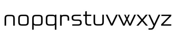 Oxona Regular Font LOWERCASE