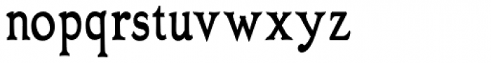 Oxonia Roman Condensed Bold Font LOWERCASE