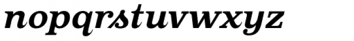 Oxtail OT Bold Italic Font LOWERCASE