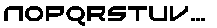 Oxtreon Font UPPERCASE