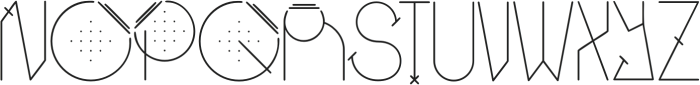 OYM-Regular otf (400) Font UPPERCASE