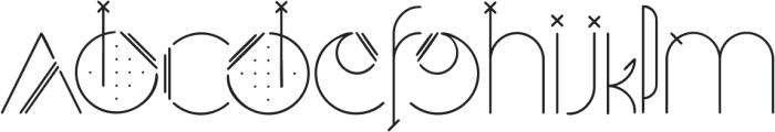 OYM-Regular otf (400) Font LOWERCASE