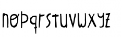 Oyster 2 Font LOWERCASE