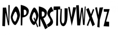 Oyster Bar Condensed Font LOWERCASE