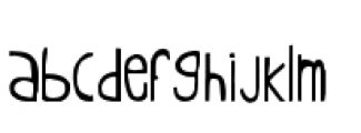 Oyster Font LOWERCASE