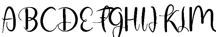 Oyster Font UPPERCASE