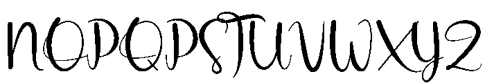 Oyster Font UPPERCASE