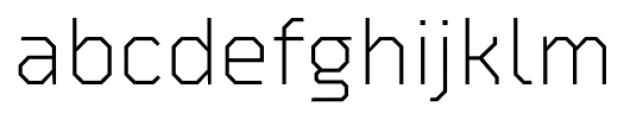 Oyko Light Font LOWERCASE