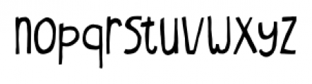 Oyster Medium Font LOWERCASE