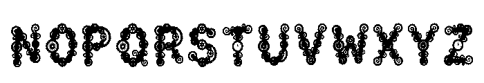 Ozan Regular Font UPPERCASE