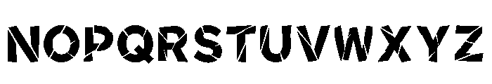 Ozell Regular Font UPPERCASE