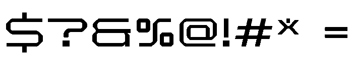 Ozen Pro Medium Font OTHER CHARS