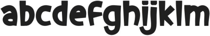 OZGYA BAKERA Regular otf (400) Font LOWERCASE