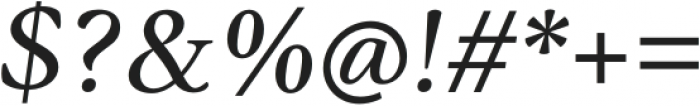 Ozzie Italic otf (400) Font OTHER CHARS