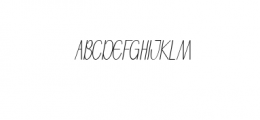 Ozora Script.ttf Font UPPERCASE