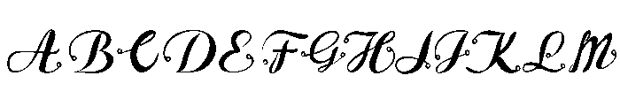 OZH Font UPPERCASE