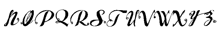 OZH Font UPPERCASE