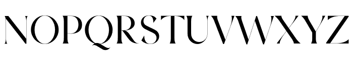 Ozaan Regular Font UPPERCASE