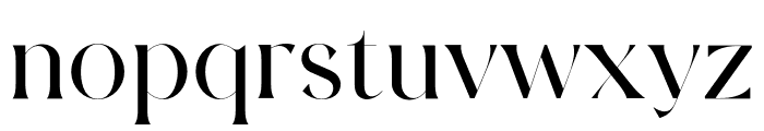 Ozaan Regular Font LOWERCASE