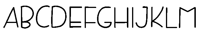 Ozwald Font UPPERCASE