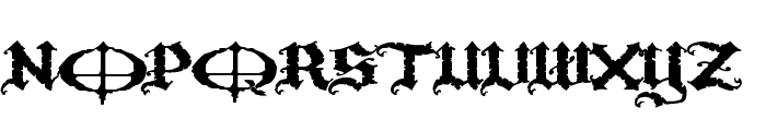 Ozzy II Font UPPERCASE