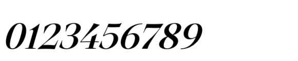 Ozana Pro Display Regular italic Font OTHER CHARS