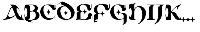 Ozelot Heavy Font UPPERCASE