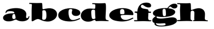 Ozwald OS Font LOWERCASE