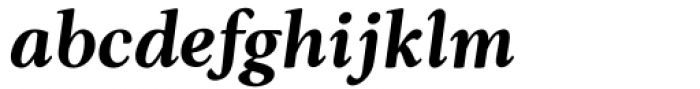 Ozzie Bold Italic Font LOWERCASE