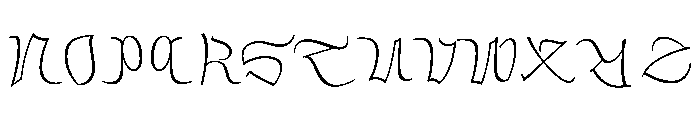 OZZY II Instance Font LOWERCASE