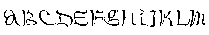 OZZY IV Instance Font UPPERCASE