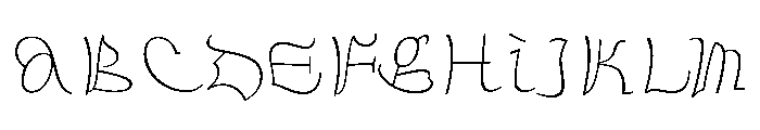 Ozzy I Font UPPERCASE